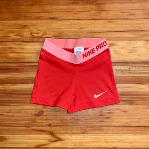 Nike Red Women’s Pro 3”